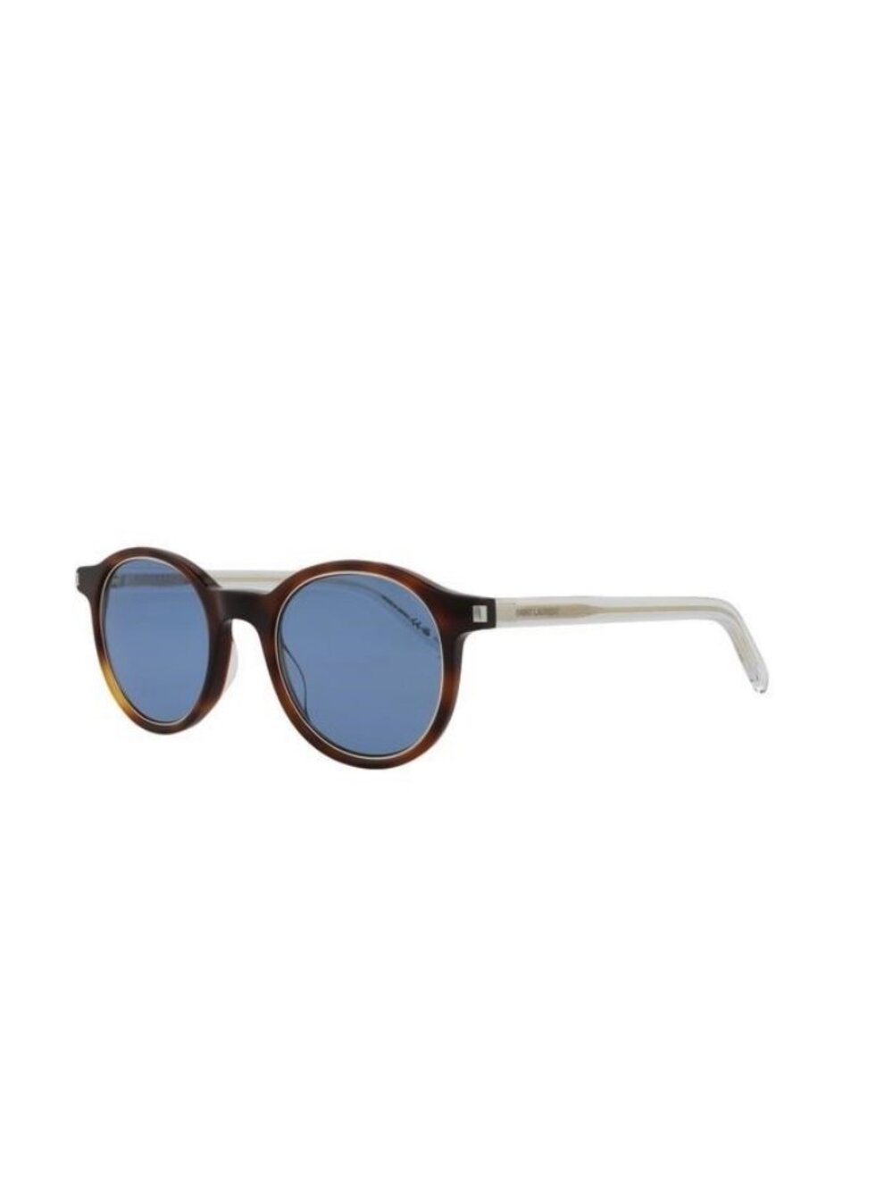 New Saint Laurent Unisex Round/Oval Havana Crystal Blue Fashion Designer Sunglas